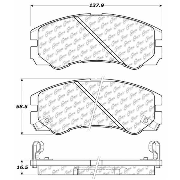 Centric Parts Disc Brake Pad Set