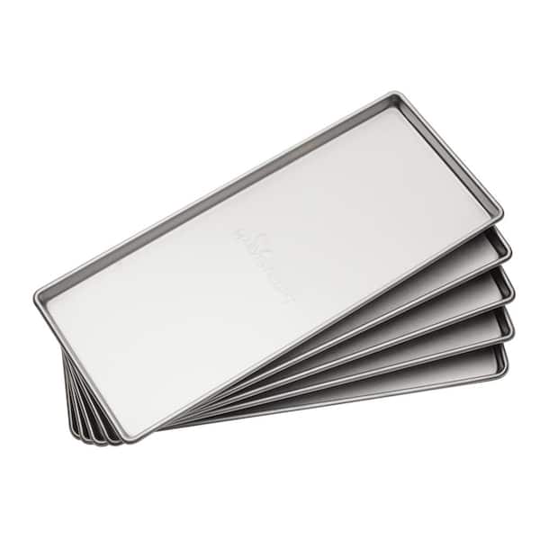 5-Pack Freeze Dryer Medium Trays Stainless Steel