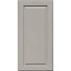 7.3125-in. W x 0.75-in. D x 7.3125-in. H. Fox Hill Cabinet Door Sample in Pebble Grey