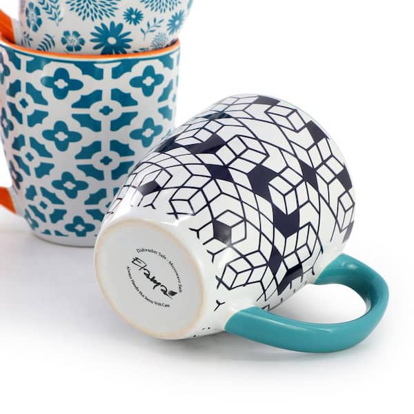 automatic coffee cup warmer Cozy Coffee Mug with Warmer 4pc Set