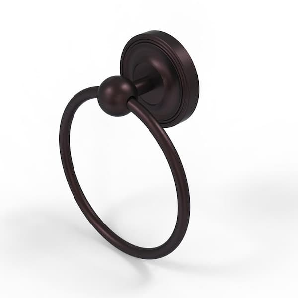 Allied Brass Prestige Regal Wall Mounted Towel Ring in Antique Bronze