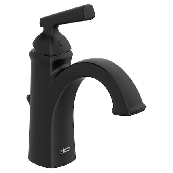 American Standard Edgemere Single-Handle Single Hole Bathroom Faucet in Matte Black