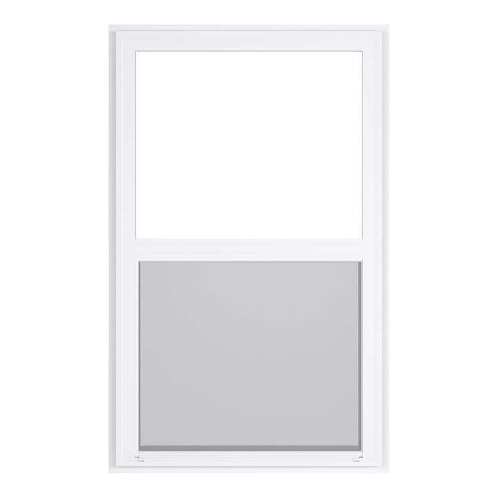 Ply Gem 31.5 in. x 51.5 in. 500 Series White Vinyl Single Hung