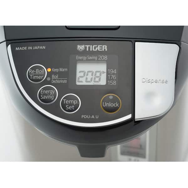 Tiger PDN-A30U-W Electric Water Boiler and Warmer, White, 3.0
