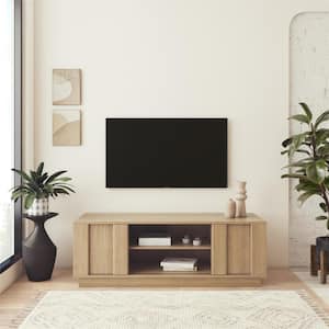 Greenwich Light Oak TV Stand Fits TVs up to 65 in.