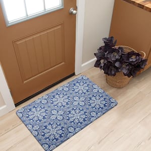 StyleWell Lemons And Blossoms 20 in. x 39 in. Comfort Mat 60122291420x39 -  The Home Depot