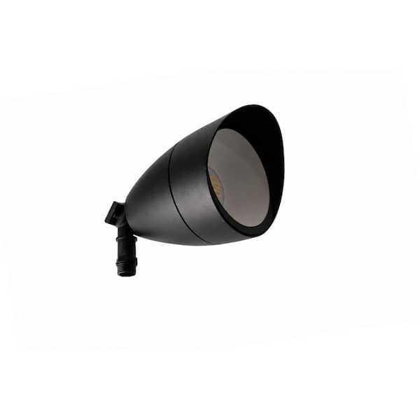 CE 4000 Watt Equivalent 4000 Lumens 60° Black Integrated LED NO Light Blub Needed Flood Light 1 pk Spotlight