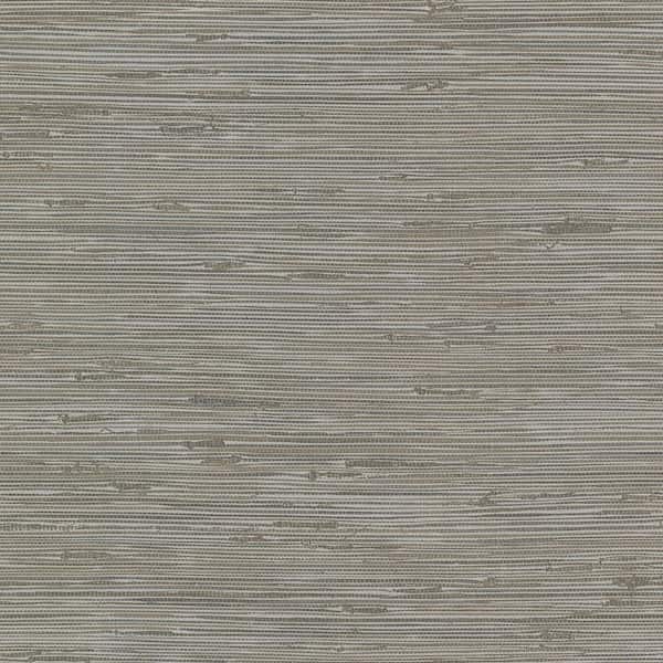 Brewster Fiber Grey Weave Texture Strippable Wallpaper (Covers 56.4 sq. ft.)