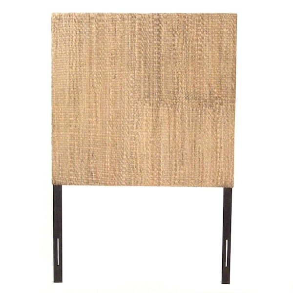 Padma's Plantation Grass Weave Natural Twin Headboard