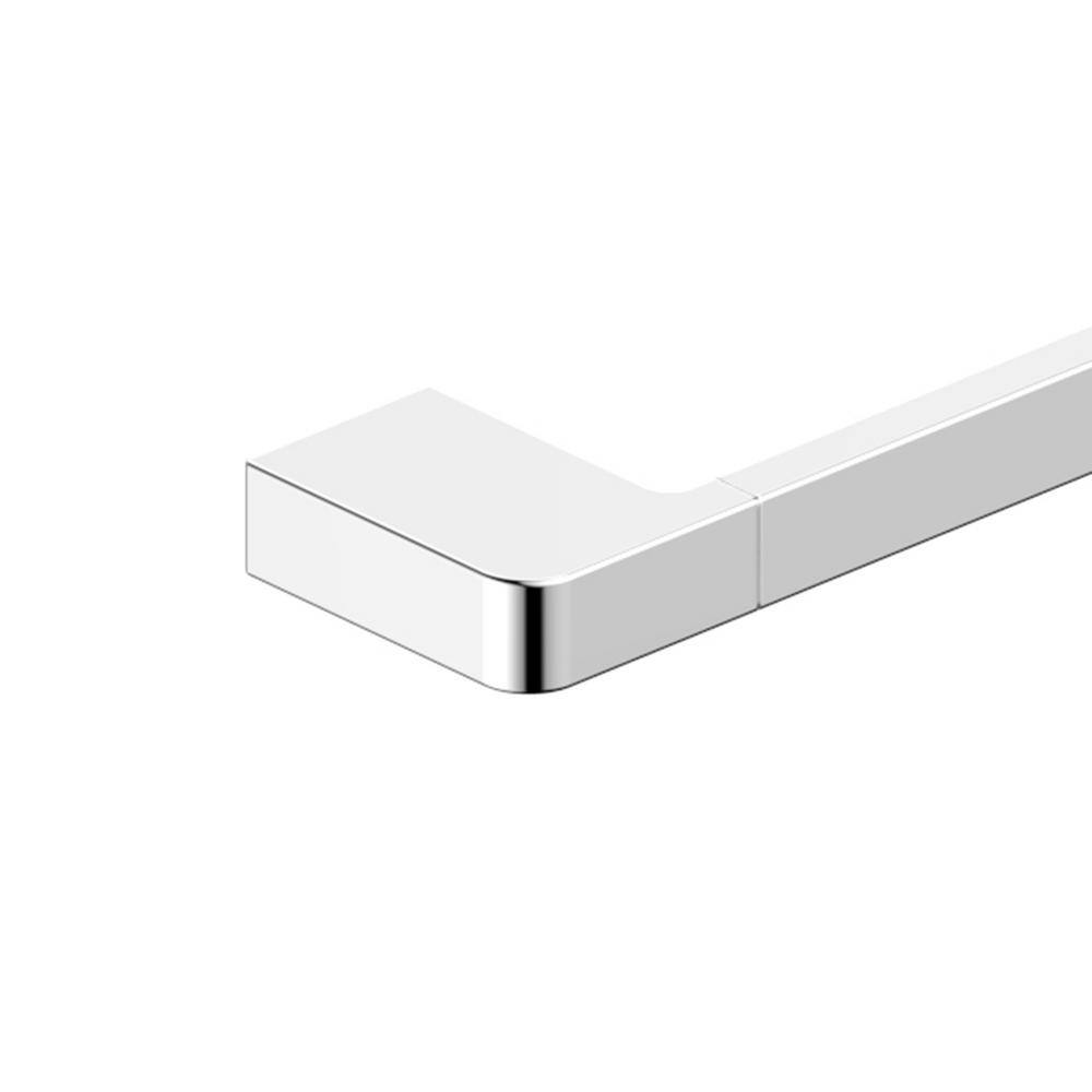 Cube Polished Chrome 24" Wall Mounted Towel Bar