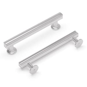 Woodward Collection Pull 5-1/16 in. (128mm) Center to Center Polished Chrome Cabinet Bar Pull