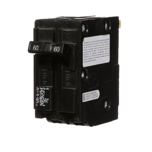 Murray 60 Amp Double-Pole Type MSQ QO Replacement Circuit Breaker