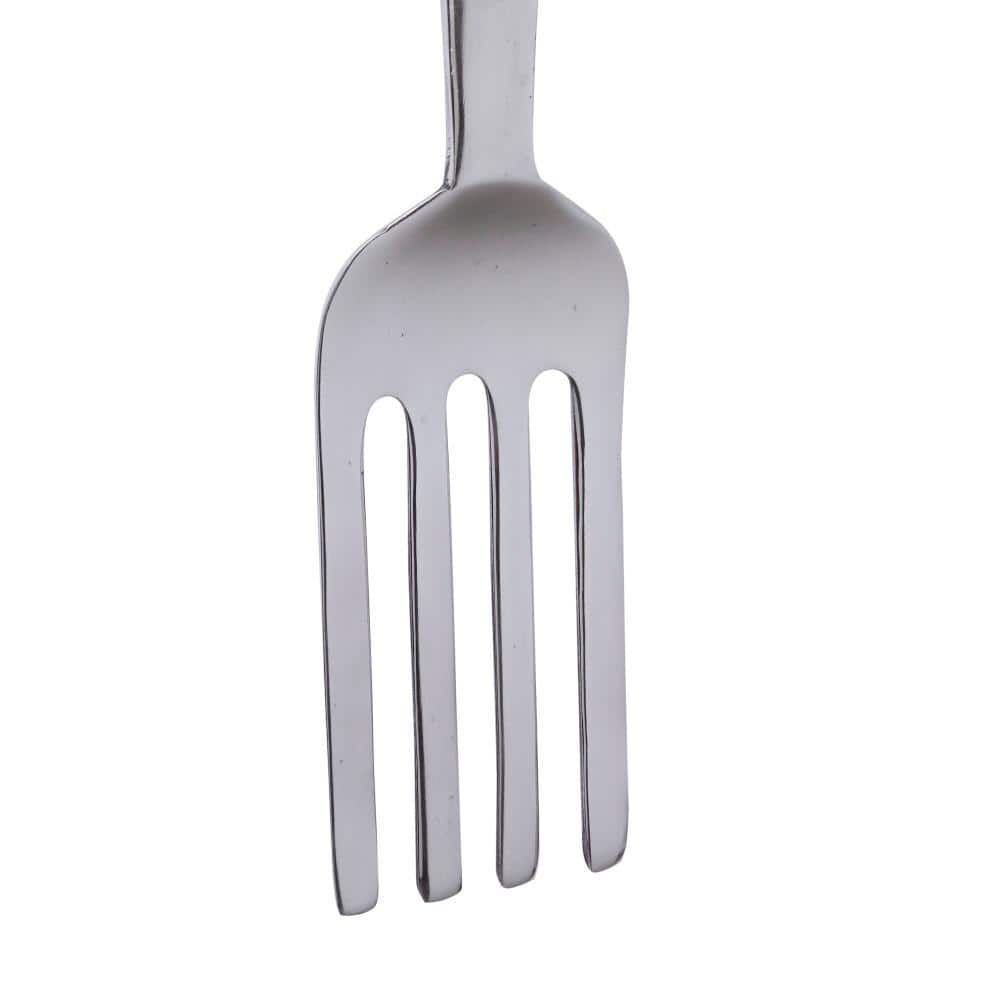 4" x 23" Set of 3 Aluminum Utensils Knife, Spoon and Fork Wall Decors Silver - Olivia & May