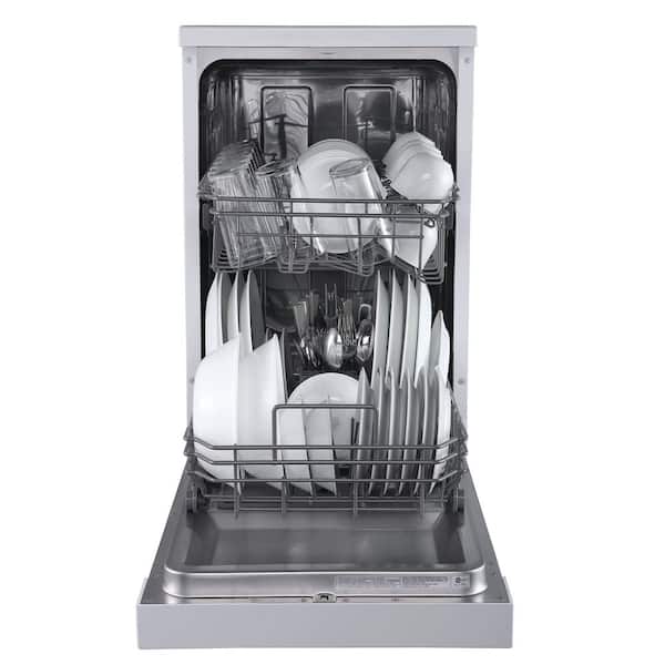 Danby Ddw1805ewp 18 Wide Portable Dishwasher In White : Target