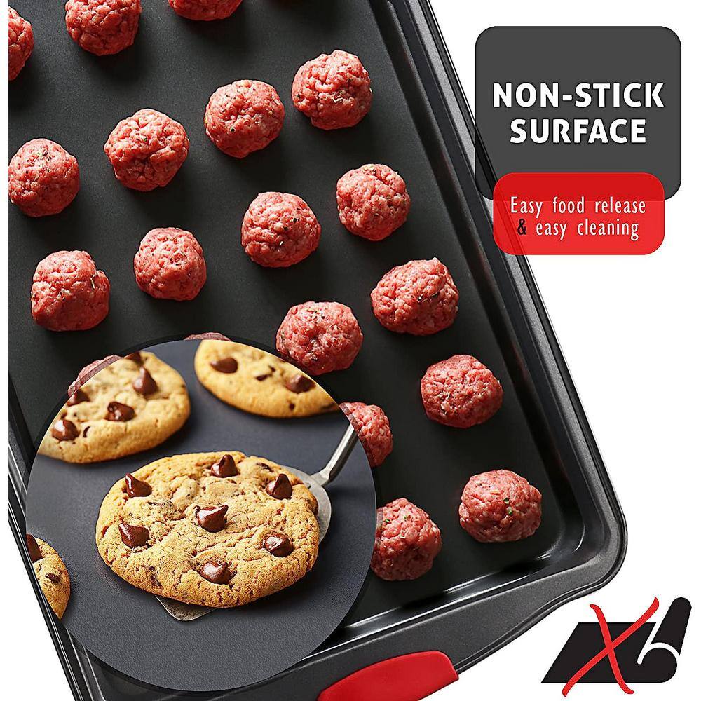 Black Stainless Steel Non-Stick Bakeware and Utensil Set