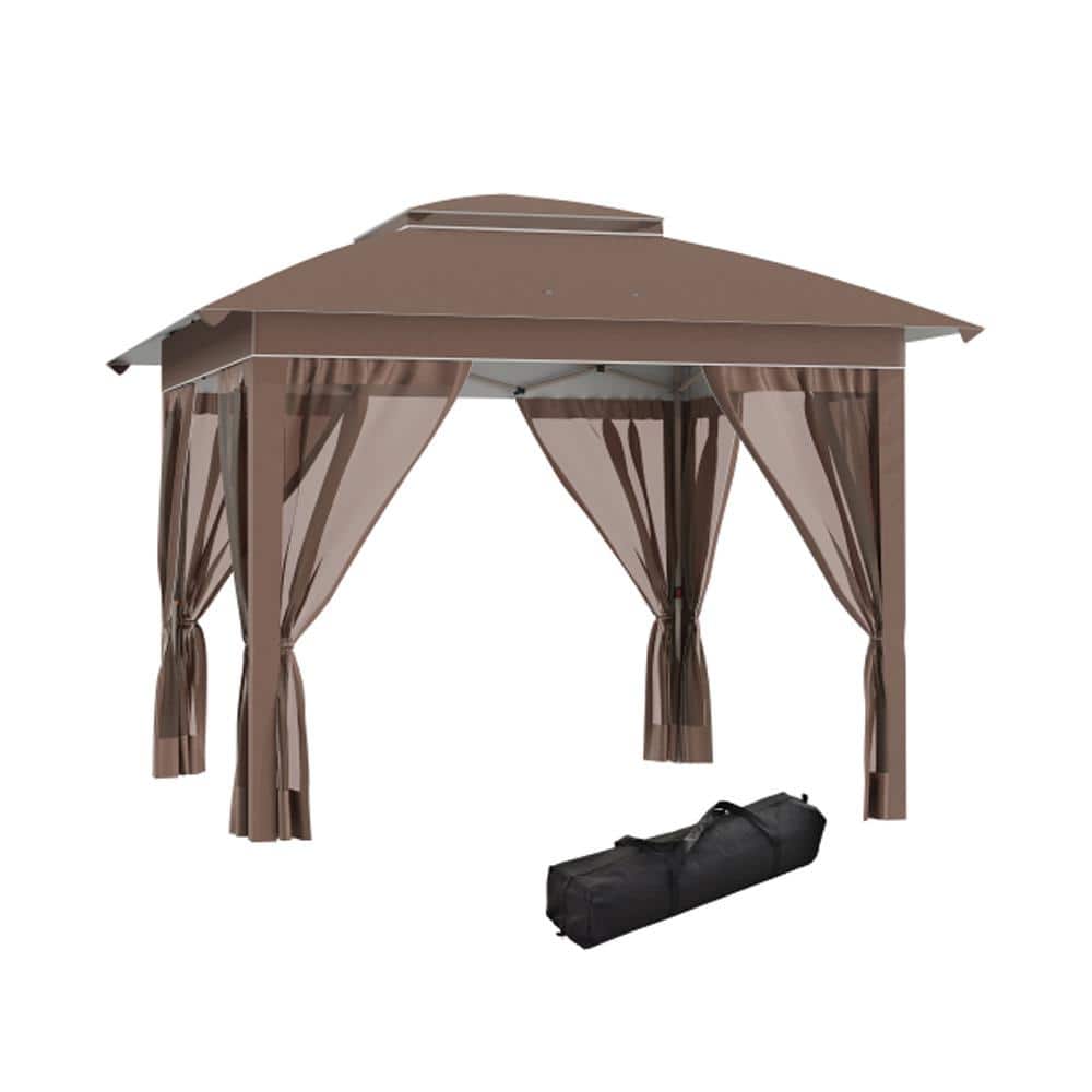 ITOPFOX 12 ft. x 12 ft. Outdoor Steel Event/Party Pop Up