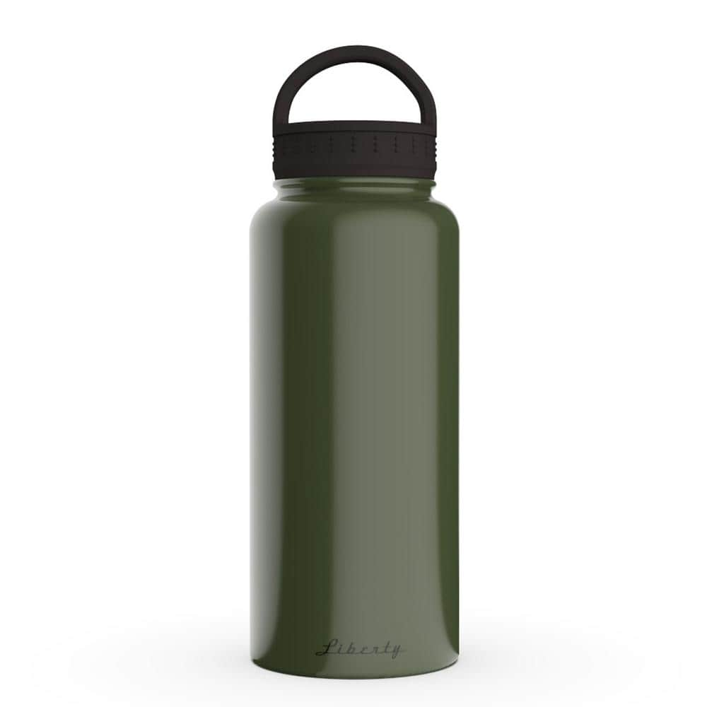 Navy Woodland Water Bottle, Kitchenware