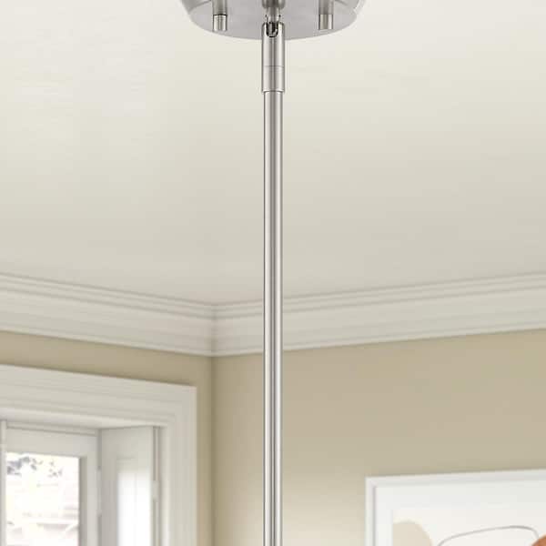 Accessories Brushed Nickel 12 in. Length Rod Extension Stems