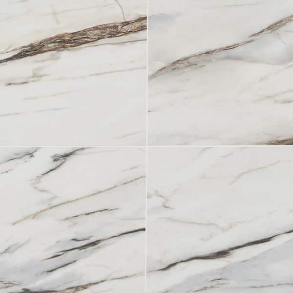 Ivy Hill Tile Saroshi Carpaccio 11.81 in. x 23.62 in. Polished Porcelain Floor and Wall Tile (15.5 sq. ft./Case)