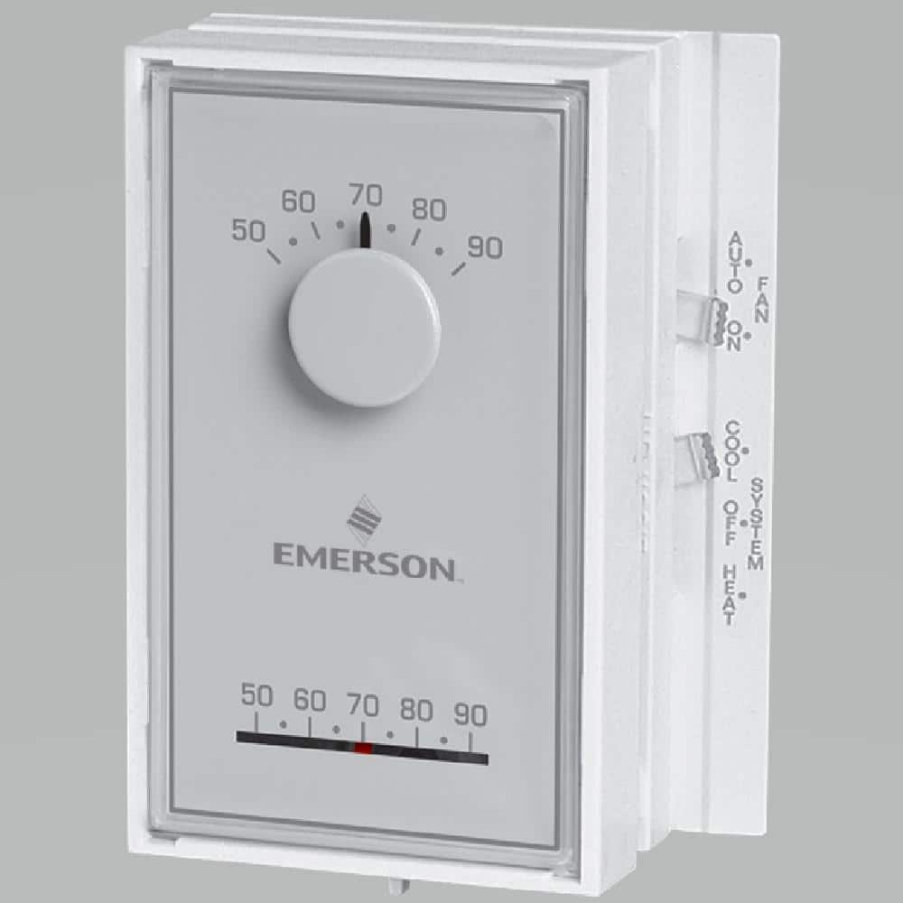 Emerson Mercury-Free Mechanical Thermostat for Heat Pump Systems