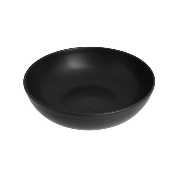 Large Black Crystal Classic 1400ml SaLad Bowl and Lid 250mm dia 80mm depth