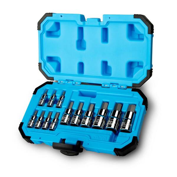 Capri Tools Advanced Series SAE Hex Bit Socket Set (13-Piece 