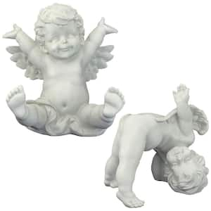 Tumbling Cherubs Topsy and Turvey Statue Set (2-Piece)