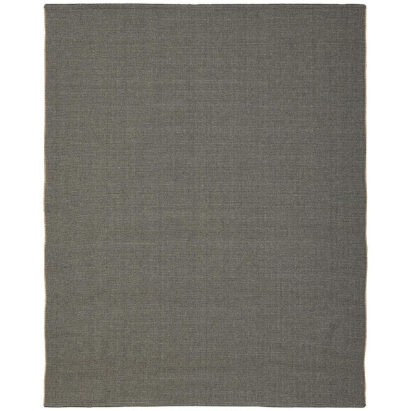 8 ft. x 10 ft. Green Abstract Area Rug
