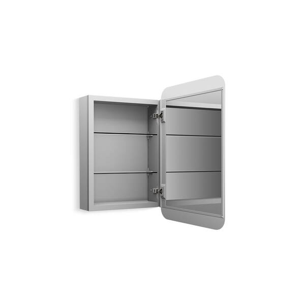 KOHLER Embark 20 in. W x 31 in. H Rectangular Rounded Medicine Cabinet ...