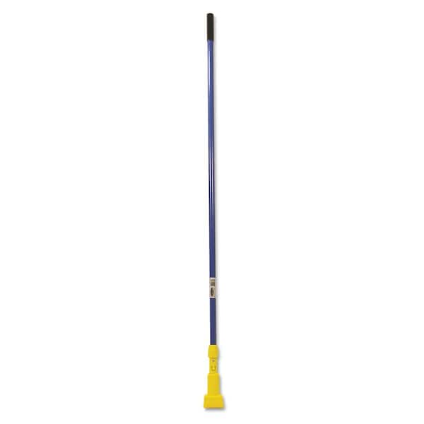 Rubbermaid Commercial Products Gripper 60 in. Blue Clamp-Style Fiberglass Mop Handle