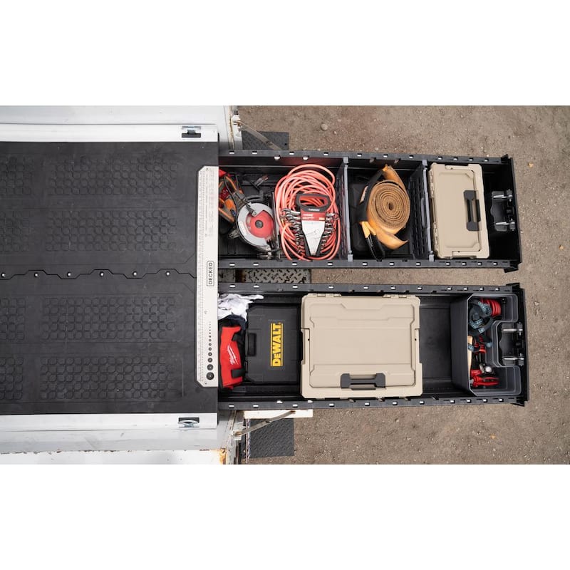 74 in. System Length Storage System for Service Body Trucks (48 in. to 51 in. W)