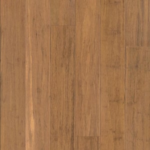 Brighton Toast 1/2 in. T x 5 in. W x 72-7/8 in. L T and G Prefinished Strand Woven Bamboo Flooring (20.7 sq. ft. /Case)