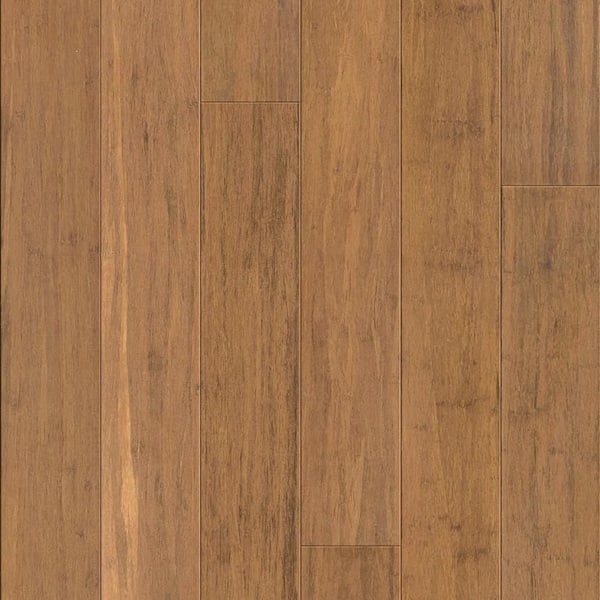 Brighton Toast 1/2 in. T x 5 in. W x 72-7/8 in. L T and G Prefinished Strand Woven Bamboo Flooring (20.7 sq. ft. /Case)