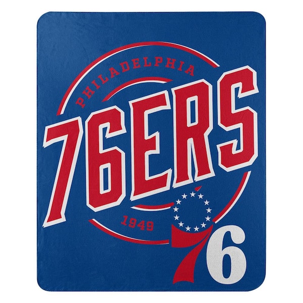 THE NORTHWEST GROUP NBA 76ers Campaign Fleece Throw Blanket