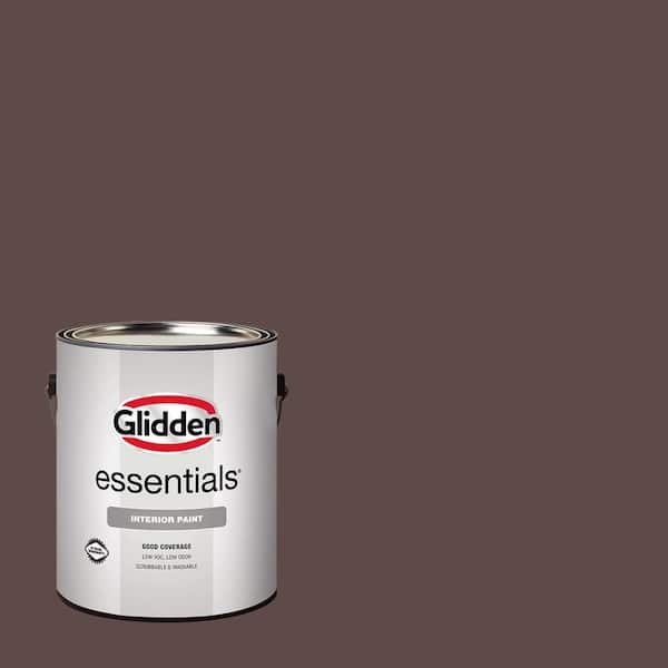 Glidden Essentials 1 gal. Mustang PPG1015-7 Flat Interior Paint