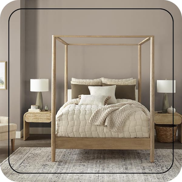 BEHR MARQUEE 1 gal. #N220-4 Shiitake One-Coat Hide Eggshell Enamel