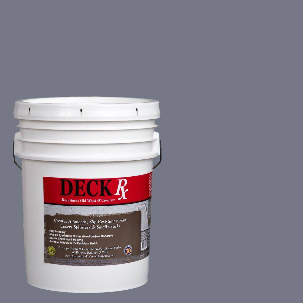 Deck Rx 5 gal. Slate Wood and Concrete Exterior Resurfacer