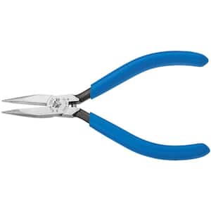 Klein Tools 5 in. Slim Long Nose Pliers D327-5 1/2C - The Home Depot