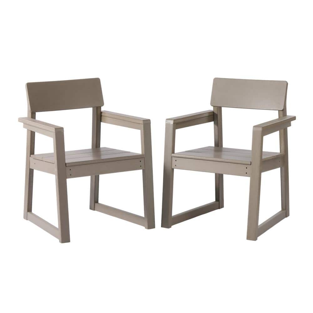 Westin Outdoor CoastSide Outdoor Patio Modern HDPE Plastic Dining