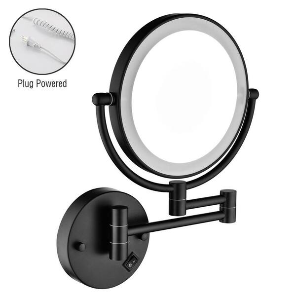 led magnifying makeup mirror