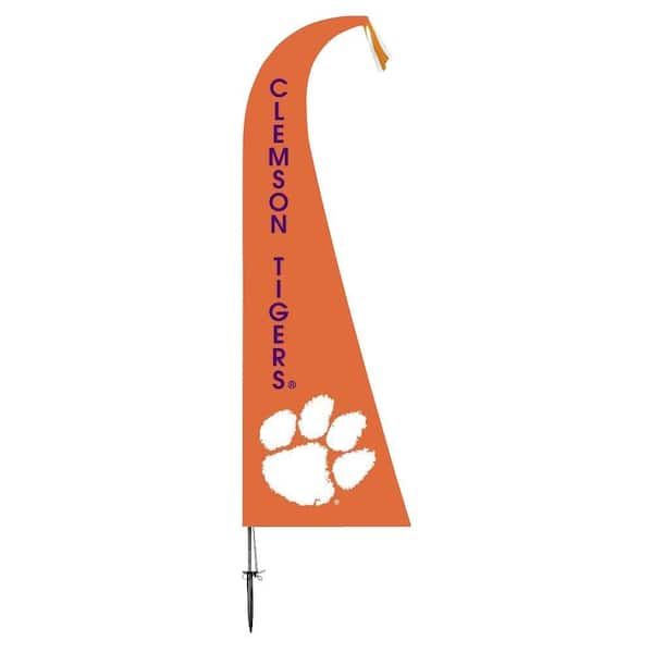 BSI Products NCAA Clemson Tigers Feather 1 ft. x 1.5 ft. Flag
