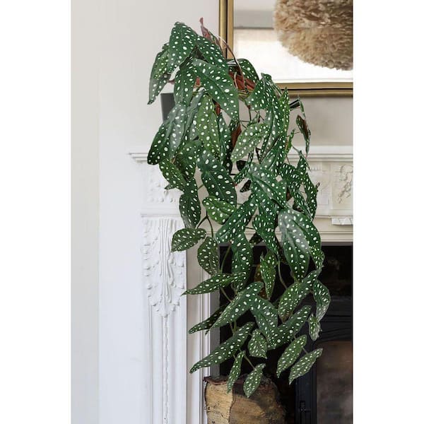 37 in. Artificial Green Monstera Indoor/Outdoor Hanging Plant in Pot with  Hook for Wall Shelf and Room Decor 59B1124C1568 - The Home Depot