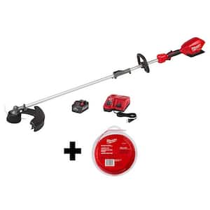 M18 FUEL 18V Lithium-Ion Brushless Cordless String Trimmer with Quik-Lok Attachment Capability, 250 ft. Trimmer Line