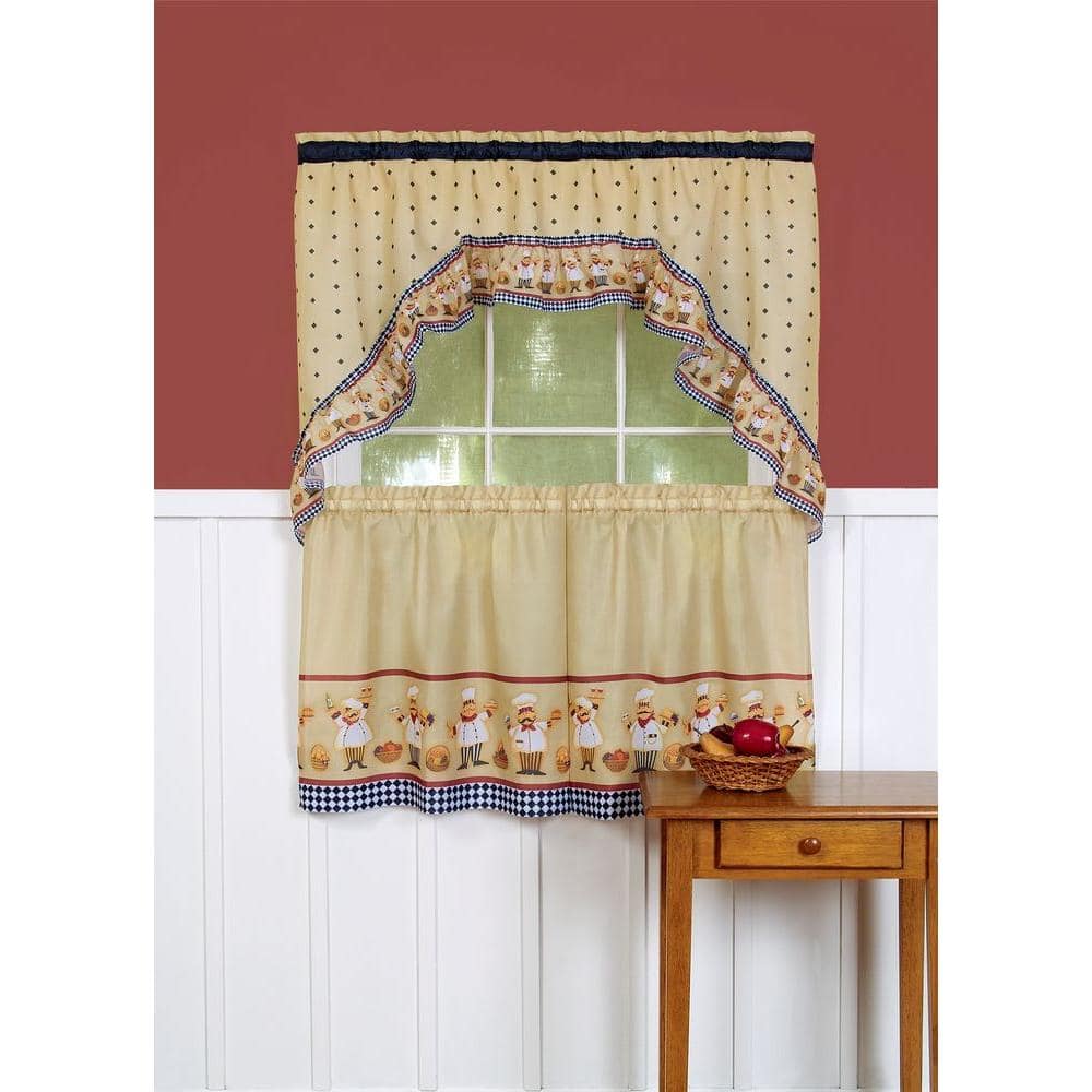  Chef Kitchen Curtains, Chef Kitchen Valances for