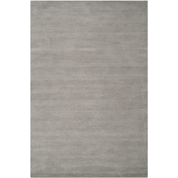 SAFAVIEH Himalaya Gray 4 ft. x 6 ft. Solid Area Rug
