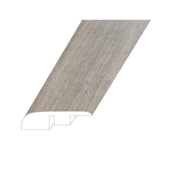 Montserrat Opus Vested Shadow 0.59 in. T x 1.38 in. W x 94.49 in. L Vinyl Endcap Molding