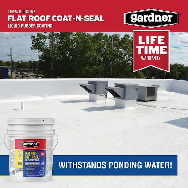 Ponding Water Roof Coating For Flat Roofs