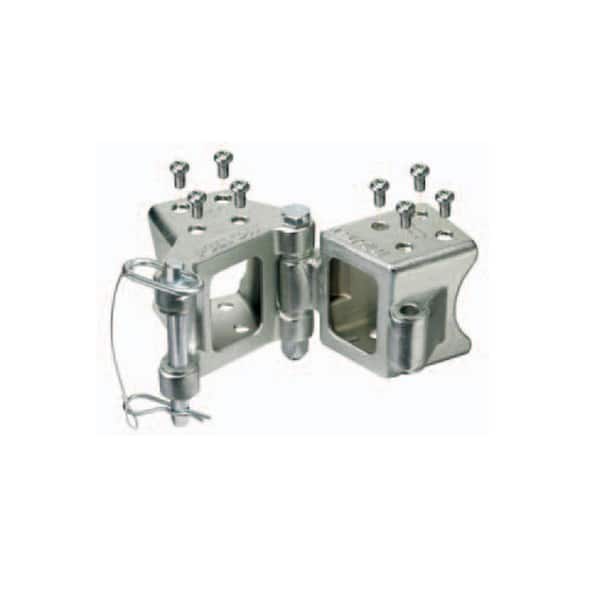 Fulton Fold-Away Bolt-On Hinge Kit - 3 in. x 4 in., 7500 lbs.