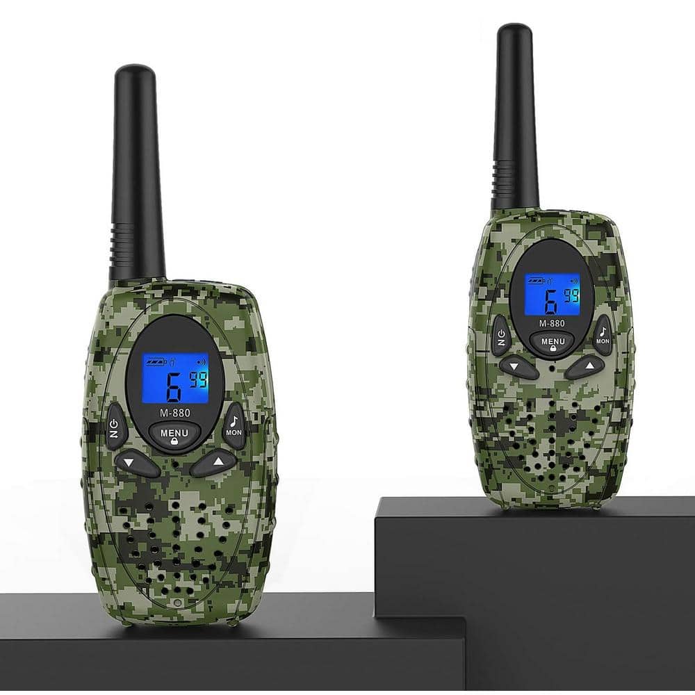 2 Way Radios Portable Walkie Talkie for Adults Long Range Camping Accessori