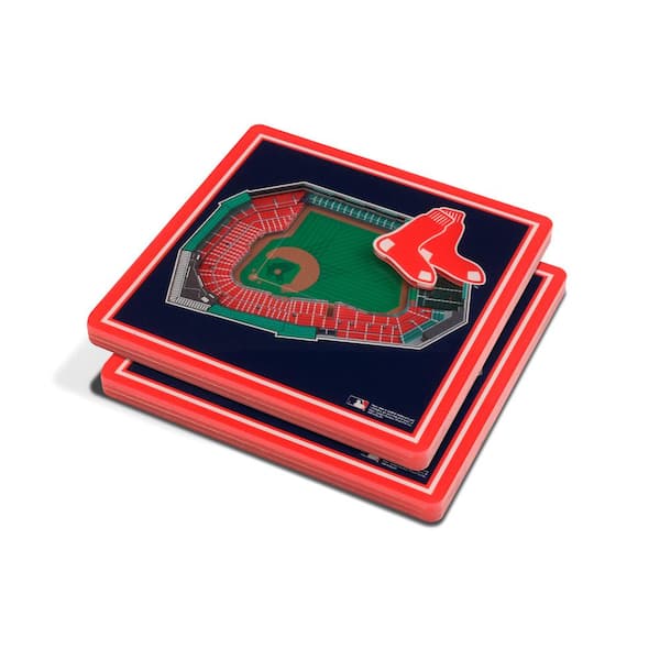 YouTheFan MLB Boston Red Sox 3D StadiumViews Coasters
